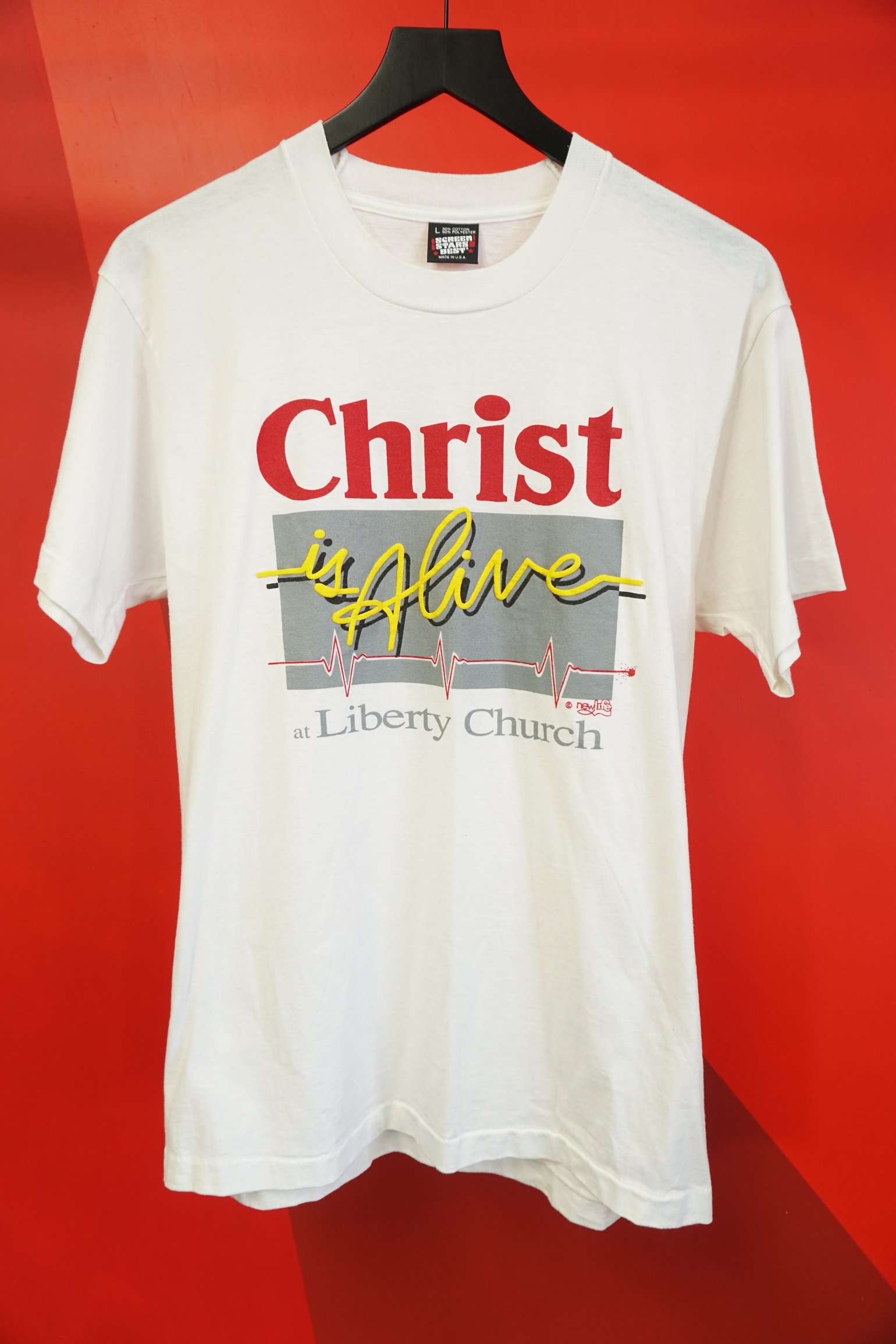 Image of (M/L) Christ is Alive Single Stitch T-Shirt