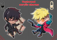 [PREORDER] Trigun Vashwood Acrylic Keychains