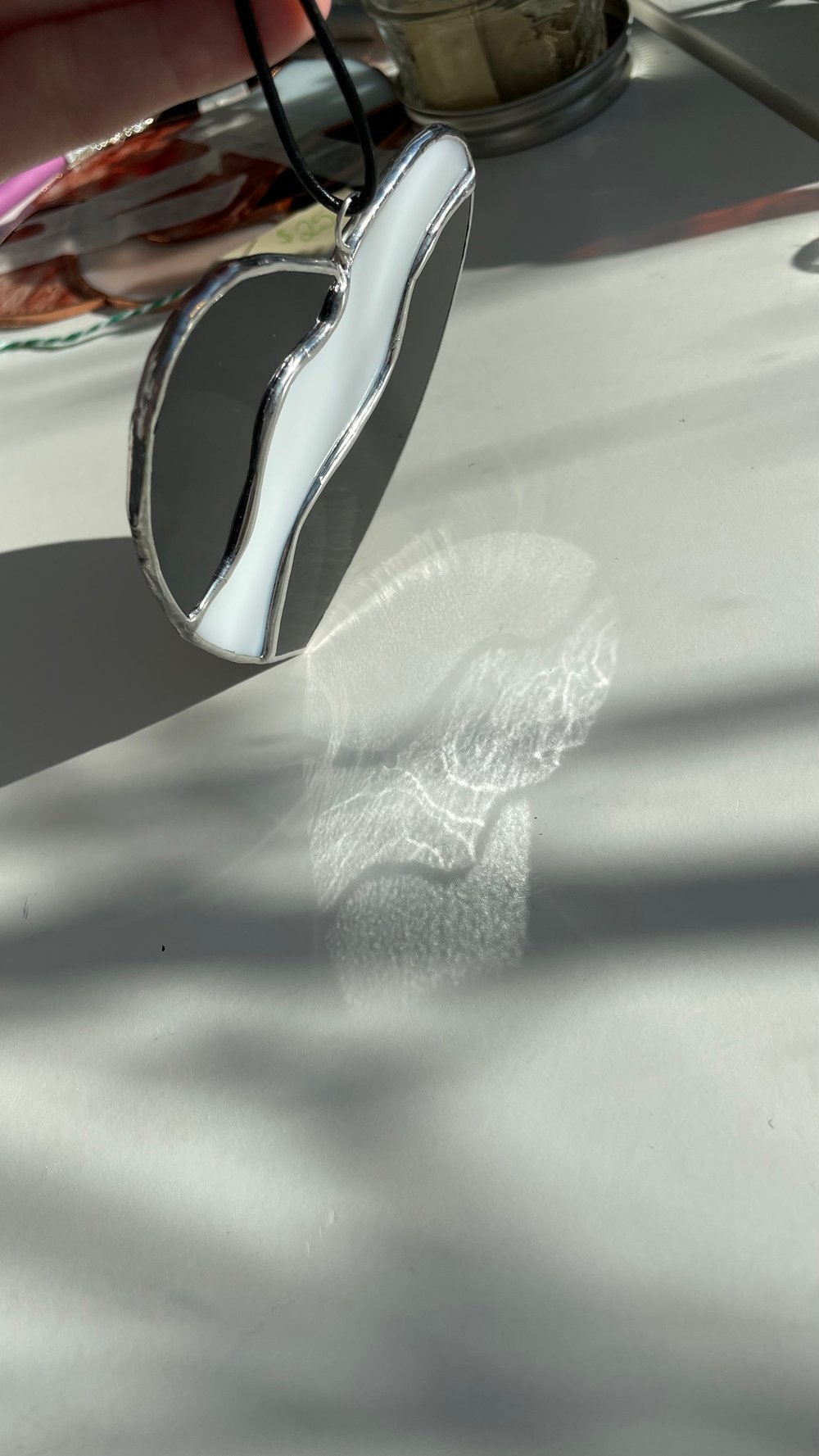 Image of Cow print heart