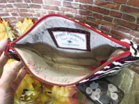 Image 2 of Funky Zebra Print Clutch