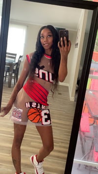 Image 2 of Basketball Babe Mesh Mini Dress