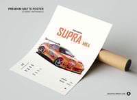 Image 3 of Toyota Supra MK4 - Sports Car Poster Print