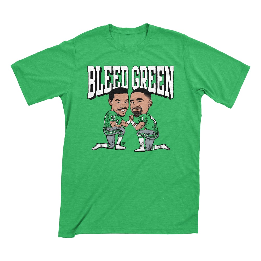 Image of Bleed Green T-Shirt 