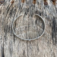 Image 3 of Diamond Silver Cuff