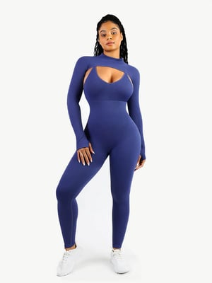 Seamless High Stretchy Tummy Control Jumpsuit