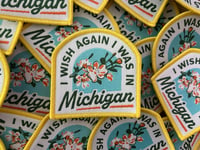Michigan Apple Blossom Badge