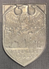 Image 2 of WW2 (Hungary) Budapest Commemorative Campaign Shield - Reproduction