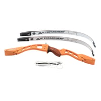 Image 2 of Top Archery 68" Competitive ILF Takedown Recurve Bow - Orange