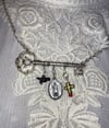 Saint Expedite Key Necklace to Obtain Blessings from  Patron Saint Of Urgent Causes