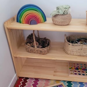 Image of Deep Toy Storage Shelf