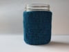Felted Wool Jar Cozy - Ocean Heather - Pint