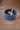 Felted Wool Bowl- Periwinkle & Dark Grey – Medium Wide