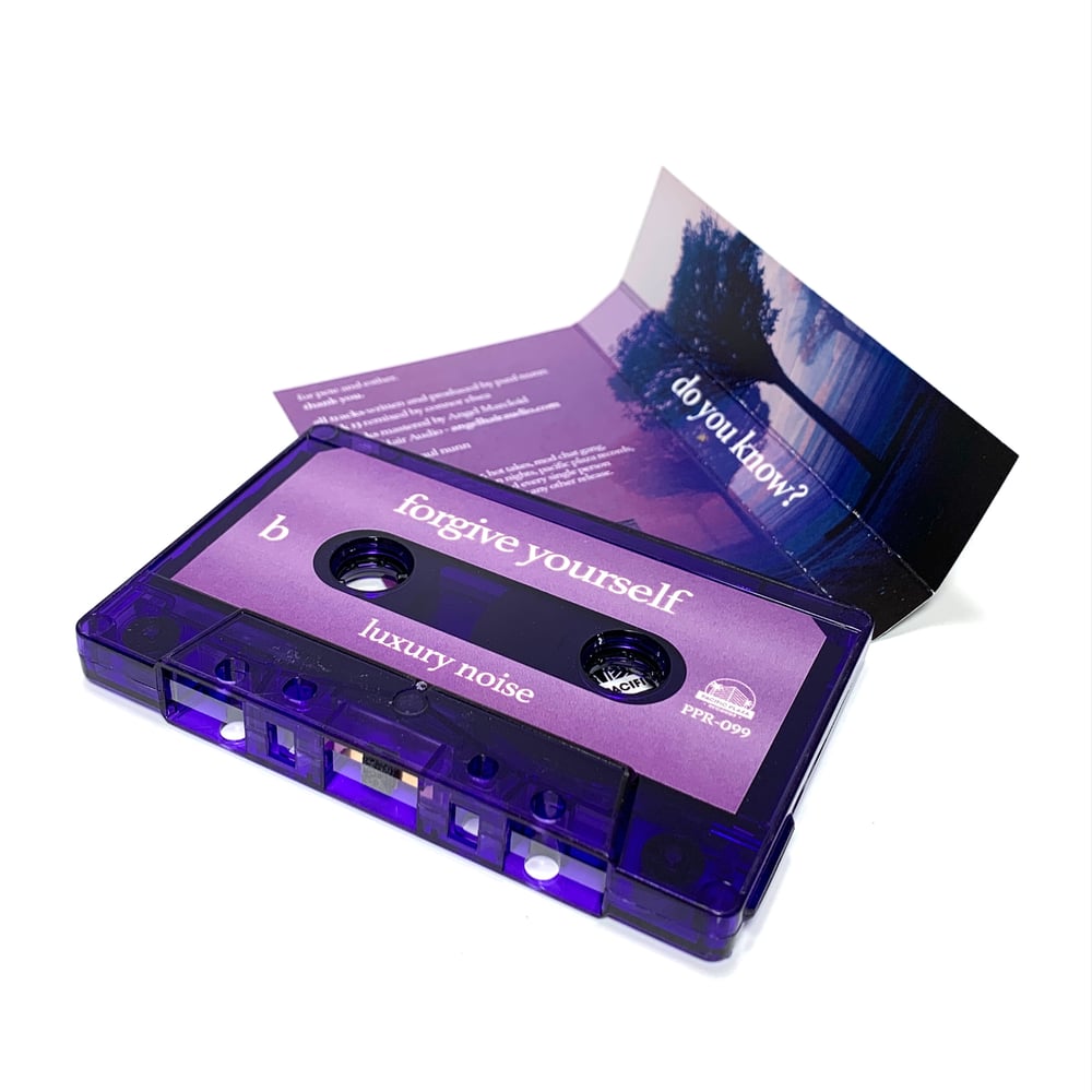 Image of luxury noise - forgive yourself (Cassette)