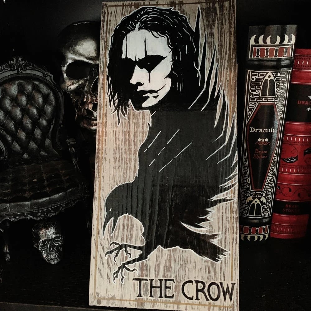 Image of The Crow Decor Sign
