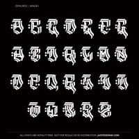Image 3 of Zephuros (4 styles) - Custom Font by Justified Ink