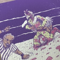 Image 3 of El Pollo vs Comando Negro (Way of the Blade Art Print)