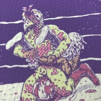 Image 4 of El Pollo vs Comando Negro (Way of the Blade Art Print)