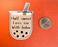 Image 4 of Boba Specs Sticker