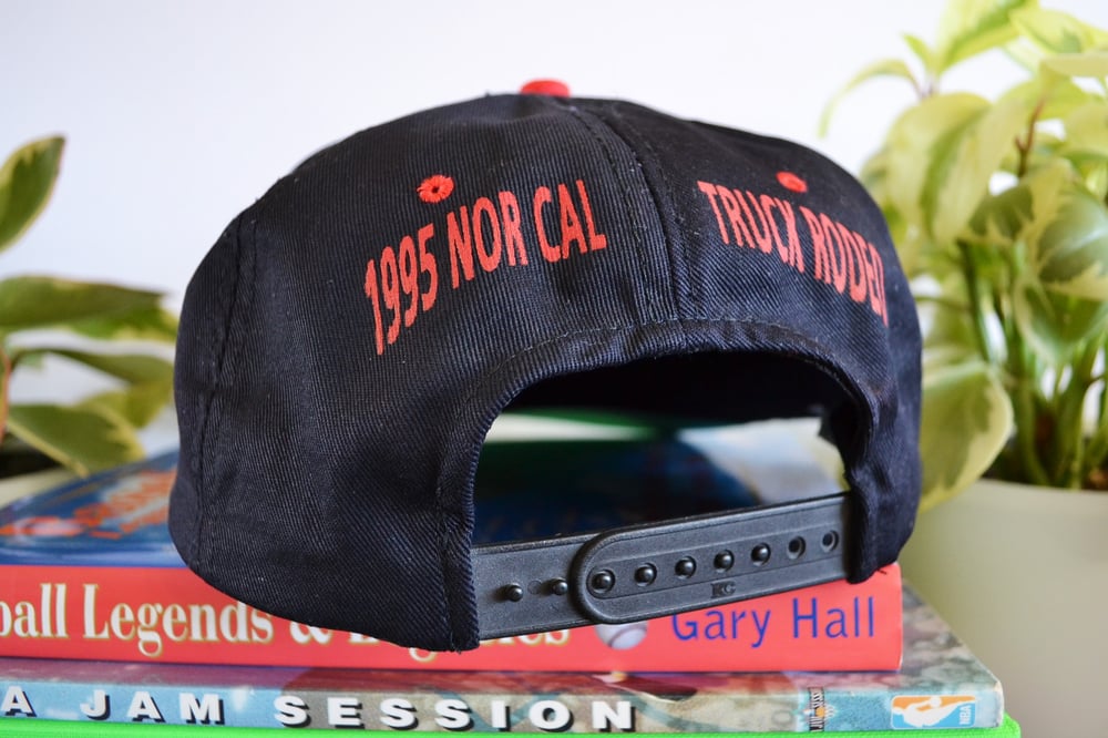 Image of Vintage 1995 Coca-Cola NorCal Truck Rodeo Snapback Hat