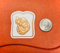 Image 3 of Meowmalade Toast Sticker