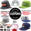 Custom Hard Panel Snapbacks and Baseball Caps