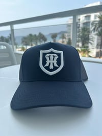 Image 2 of NAVY EMBLEM SUMMER SNAPBACK