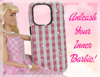 Image 2 of Pink Gingham Fully Covered Case