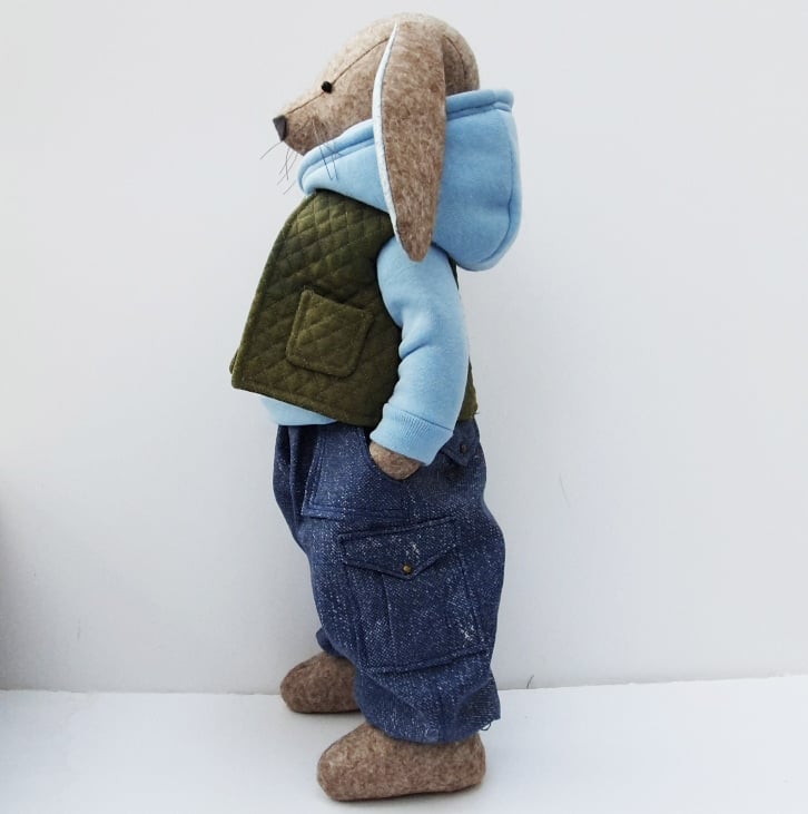 REESE the Rabbit 16 inch sewing pattern, with full instructions UK Made ...