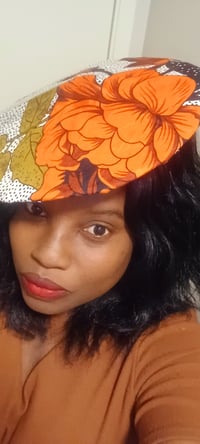 Image 2 of Vibrant Royale Ankara Fascinator | Lady Temitope Signature Collection