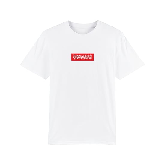 Embroidered Box Logo Shirt - White | doodseskader