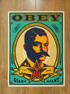 Shepard Fairey Obey Sérigraphie ZAPATA Screen Print