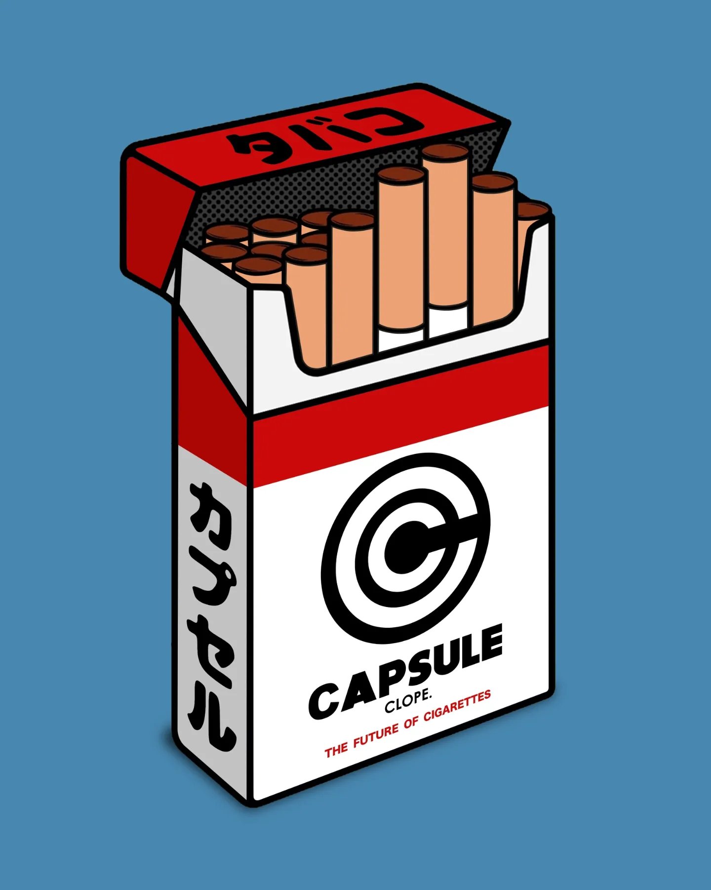Capsule Clope. Cigarettes