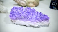 Image 1 of Amethyst Cluster Candle