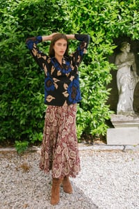 Image 1 of MAGLIA MACAO MAXI ROSA NERO €148 - 50%