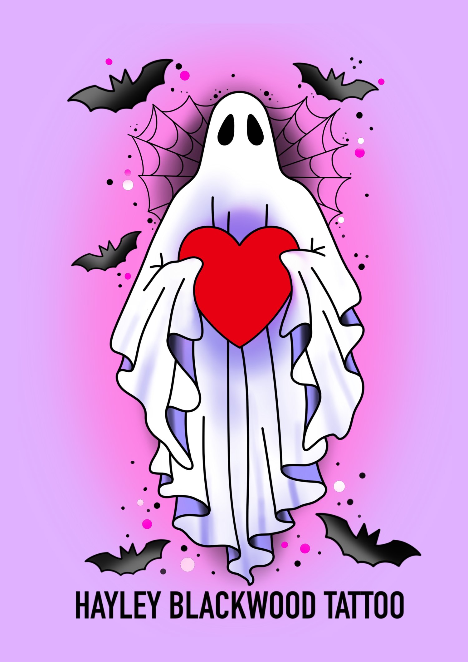 Cute and spooky GHOST DAMAGED