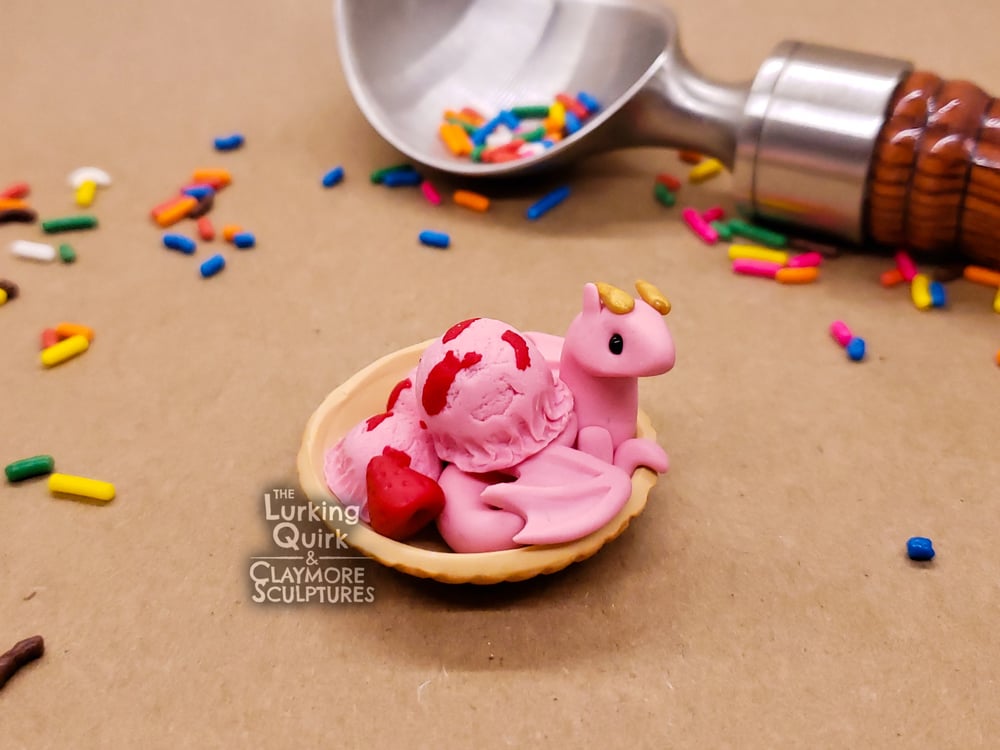 Strawberry Ice Cream Dragon