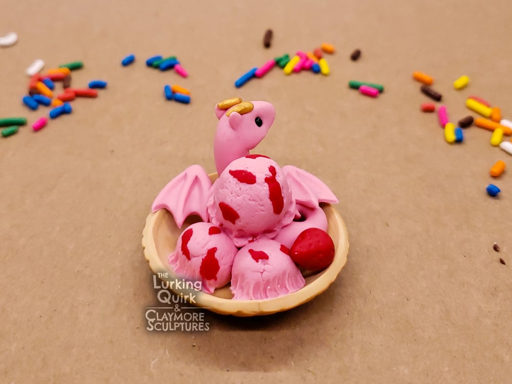 Strawberry Ice Cream Dragon