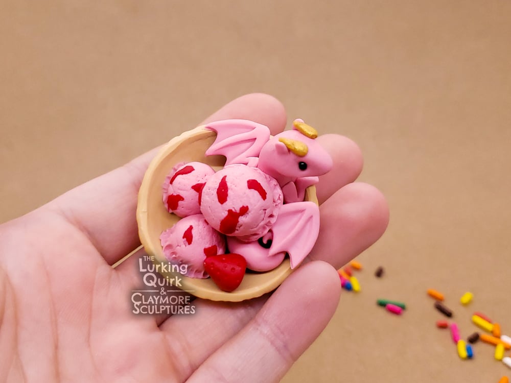 Strawberry Ice Cream Dragon