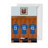 Greeting Card for Rangers Fans | The Famous Dressing Room| Personalisation Options