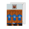 Greeting Card for Rangers Fans | The Famous Dressing Room| Personalisation Options