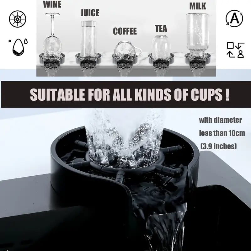 Image of Faucet Glass Rinser