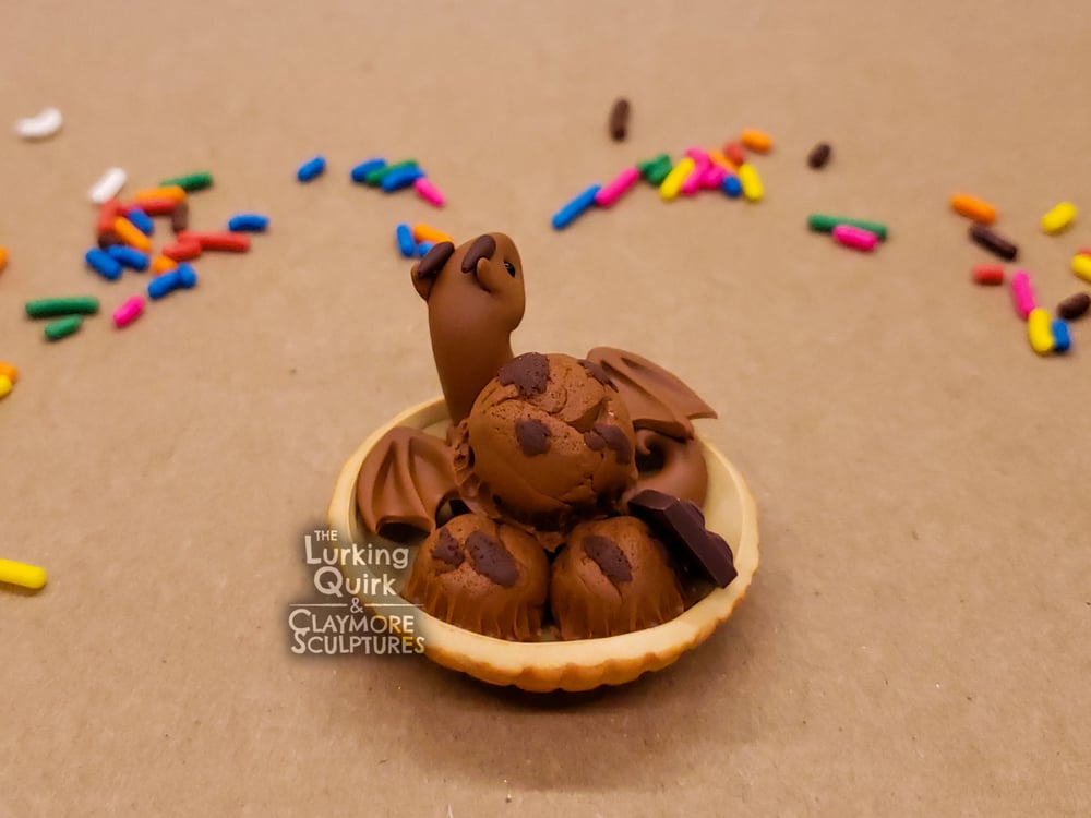 Chocolate Ice Cream Dragon