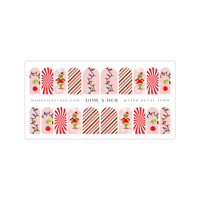 Image 3 of GRINCH PINK CHRISTMAS NAIL DECALS