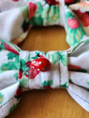 Large Strawberry Bow Clips