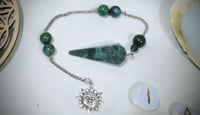 Image 1 of Customised Bloodstone Pendulum