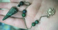 Image 2 of Customised Bloodstone Pendulum