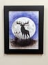  8 x 10 Print - The Buck Full Moon  Image 2