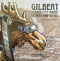 Gilbert The Park City Moose Learns How To Ski