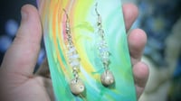 Image 2 of "Opalite Periwinkle" Earring