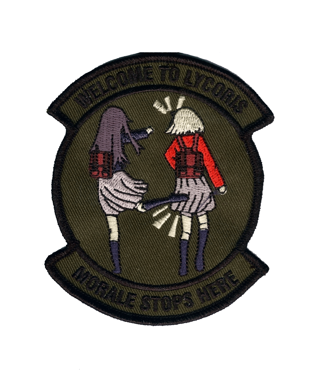 Finally Home Iron On Patch | Waifu Pattern Anime Girl | Iron On Patch |  Decoration or Repair for Clothing, Jeans, Bag, Trousers, Jacket :  Amazon.com.be: Arts & Crafts